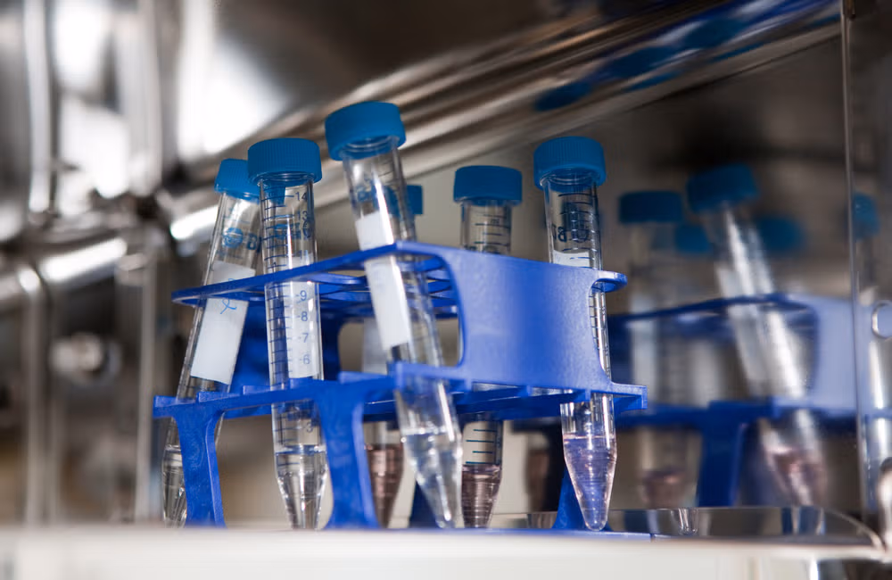 High tech lab equipment used in the in vitro fertilization process