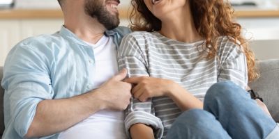 A happy couple undergoing Kingwood IVF